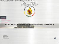 oelhahn.de Webseite Vorschau