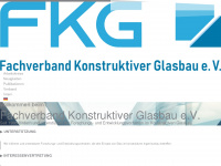 glas-fkg.org Webseite Vorschau
