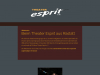 esprit-theater.de Webseite Vorschau