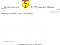 st-veit-goelsen.gv.at Webseite Vorschau