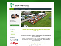 ssv-hausen.de Webseite Vorschau