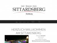 sittardsberg.de Webseite Vorschau