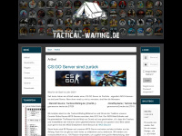 tactical-waiting.de Webseite Vorschau