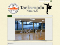 tae-kwon-do-harz-ev.de Webseite Vorschau