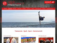 taekwondo-freistadt.at Webseite Vorschau