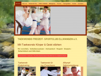 taekwondo-ellwangen.de Webseite Vorschau