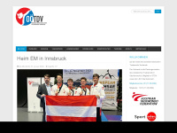 taekwondo-ooe.at Webseite Vorschau