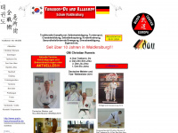 taekwondo-waldkraiburg.de Webseite Vorschau