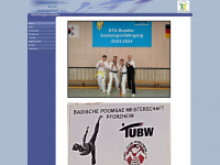 taekwondo-weingarten.de Webseite Vorschau