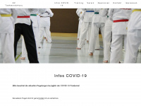taekwondo-wels.at Webseite Vorschau