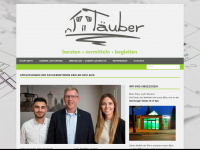 taeuber-immobilien.de Webseite Vorschau
