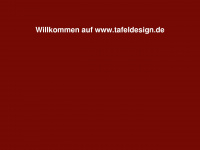 tafeldesign.de Webseite Vorschau