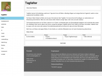 tagfalter.ch Webseite Vorschau
