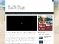 tahiti.de Webseite Vorschau