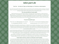 take-part.de Webseite Vorschau