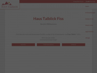 talblick-fiss.at Webseite Vorschau