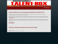 talent-box.de Webseite Vorschau