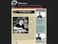 talismanmusic.de Webseite Vorschau