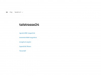 talstrasse24.ch Webseite Vorschau