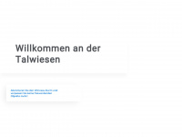 talwiesen.ch Webseite Vorschau