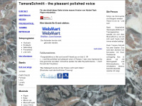 tamaraschmitt.de Webseite Vorschau