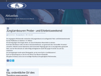 tambouren-biberist.ch Webseite Vorschau