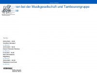 tambourengerzensee.ch Webseite Vorschau