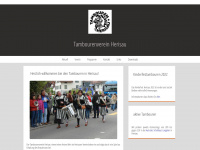 tambourenherisau.ch Webseite Vorschau