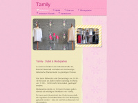 tamily.de Webseite Vorschau