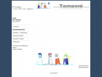 tamponi.de Webseite Vorschau