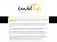 tandel.de Webseite Vorschau