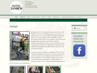 tandem-hotel.de Webseite Vorschau