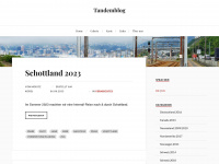 tandemblog.ch Webseite Vorschau
