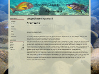 tanganjikasee-aquaristik.de Webseite Vorschau