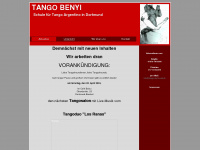 tango-dortmund.de Webseite Vorschau
