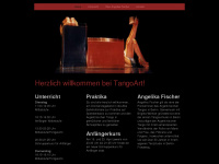 tangoart.de Webseite Vorschau