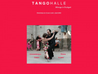 tangohalle.de Webseite Vorschau