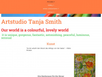 tanja-smith.de Webseite Vorschau