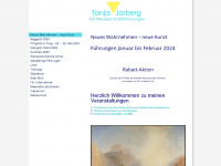 tanjajorberg.de Webseite Vorschau