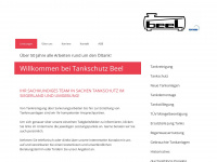 tankschutz-beel.de Webseite Vorschau