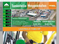 tankstelle-meggenhofen.at Webseite Vorschau