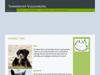tannenhof-vulkaneifel.de Webseite Vorschau