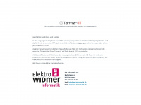 tanner-it.ch Webseite Vorschau