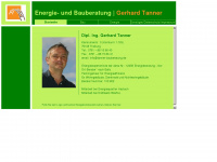 tanner-bauberatung.de Webseite Vorschau