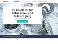 tanner-safnern.ch Webseite Vorschau