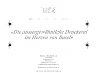 tannerbosshardt.ch Webseite Vorschau