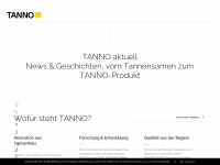 tanno.at Webseite Vorschau