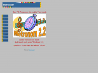 tanz-metronom.de Webseite Vorschau
