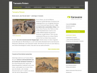 tanzania-reisen.de Webseite Vorschau