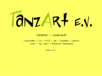 tanzart-mw.de Webseite Vorschau
